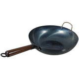 Wok Multifunctional Wok Iron Frying Household Cooking Pot Kitchen Frying ,12.6"X12.6"X3.15 V1370-AZ4-16790