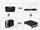 26L Foldable Waterproof Oxford Shopping Basket with Aluminum Handle V1188-MS-616-064
