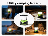 Weisshorn 2-Pack LED Camping Lanterns, 1000LM Super Bright Waterproof Portable Emergency Tent Lights CP-LT-1KLM-1SET-GR