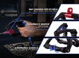 1 Piece Black Dual D-Tension Grip Removable V-Triangle Rod Home Gym V1308-DSZKI-293