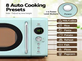 Devanti 20L Microwave Oven 700W Green MIO-EF20L-GN