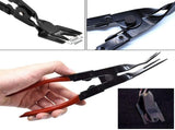 19Pcs Auto Trim Removal Tool Set, Door Panel Fastener Clips Removal Pliers Trim Puller Pry Repair V1369-AZ3-W-05070