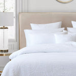 Bianca Byron White Quilt Cover Set Queen V442-BCA-QUILTCS-BYRON-WHITE-QS