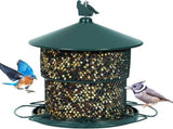 Hanging Metal Bird Feeder Mesh Tube Green V1189-WXF-521-0097