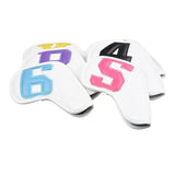 10PcSet Golf Iron Covers Golf Club Head Covers Wedges 4 - 9 V1308-DSZKI-937
