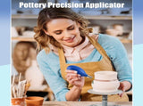108 Pcs Pottery Tools Supplies Ceramic Precision Applicator, Precision Tips Applicator for Ceramic V1192-AZ-W-0169