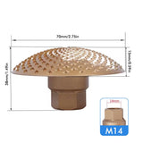 Wood Carving Grinding Head for M14 Angle Grinder, Carbon Steel Polishing Wheel Attachment for V1341-ZY-MXPA3DCA-30MM50MM70MM