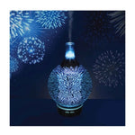 Essential Oil Aroma Diffuser - Mirror 3D Fireworks Aromatherpay Mist Humidifier V238-SUPDZ-12878460125264