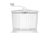 Devanti Portable Washing Machine Manual Spin Dryer Compact for Camping Caravan Apartment PWM-B-2.5KG-WH