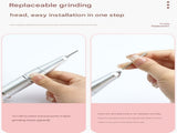 Pink Professional Rechargeable Nail Drill Machine - 45000RPM Portable E-File Kit for Acrylic, Gel, V888-ELOSUNG36055