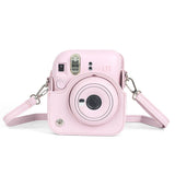 For Instax Mini 12 Camera Case PU Leather Soft Silicone Cover for Fujifilm Polaroid Film Camera V1189-WXFWAL-20260319-01170