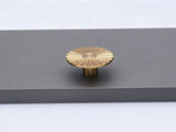 Radiating Daisy Fan Single Hole Knob 6pcs V1221-XM-LB351-GM22