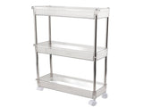 Bathroom Gap Shelf Bathroom Cosmetics Transparent Storage Rack Multi Layer Bathroom Organizer 3 V1294-YM0703-3117230118911