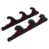 Black 3-tier Baseball Bat Wall Holder with Density Board for Display V1192-AZ-W-24836