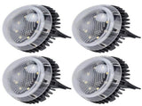 4 Pack Solar Garden Lights 8 LED Outdoor Ground Lights for Sidewalk Yard Lawn Patio Pathway Walkway V1294-YM0714-3119210330212