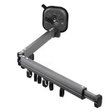 Retractable Drying Rack Wall Mount Drill Free Bifold Windproof Space Saver Suction Cup V1294-YM0710-3117230269311