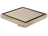 10x10cm Floor Drain Antique Copper Deodorant Floor Drain for Kitchen Bathroom Hotel V1294-YM0901-3112210045511