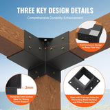 Pergola Kit 4''x4'' Heavy Duty Corner V952-LPJJTZST8PCSB815IV0