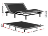 Artiss Adjustable Frame Queen Size Electric Base Wireless Remote Control Zero Gravity Power EAB-8183-BK-Q