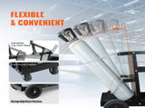 Welding Cart, 2-Tier 4 Drawers Welder Cart with 265 LBS Weight Capacity, Swivel Wheels, Tank Storage V952-ECSTHJTC265LBXFETV0