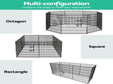 36" 8 Panel Pet Dog Playpen Puppy Exercise Cage Enclosure Fence Play Pen V610-FLATIRON-36