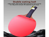 Table Tennis Racket Set 6-Star Carbon with 2 Paddles and Covers V1308-DSZKI-402
