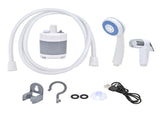 Portable Outdoor Shower Set Camping Shower Pump Handheld Sprayer for Hiking Traveling USB V1294-YM0714-3113210214111