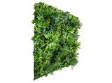 White Grassy Greenery Vertical Garden / Green Wall UV Resistant 100cm x 100cm V637-DP1070228