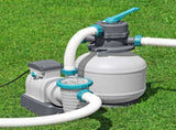 Bestway Pool Pump Sand Filter 2200GPH 8327L/H Pools Flowclear Filters BW-SAND-2000-58499