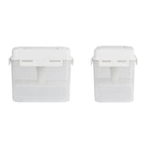 5L Press-Type Pickle Jar Food-Grade Plastic Sealed Container for Vegetable Storage with Transparent V1192-AZ-W-24554