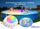 10W RGB Underwater Submersible LED Lights with IP68 Waterproof,16 Million Colors, Music Sync, 12V V1192-AZ-W-17157