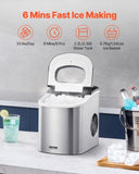 VEVOR Portable Countertop Ice Maker 33Lbs/24H Self-Cleaning with Scoop Basket V952-ZDBTMSZBJTSBYTG9FV3