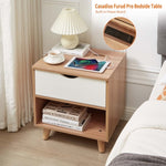 Casadiso Bedside Table with Integrated Powerboard & USB Ports（Casadiso Furud Pro V384-CANISMA6PNW