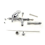 Air Brush Spray Gun Dual Action Mirco Air Control Kit 0.2mm V274-HB-AB203