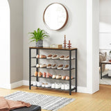 Shoe Rack Storage Organiser 4 Shelves V178-58084