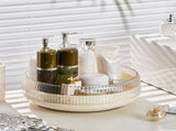 Rotating Storage Tray Food Snack Fruit Round Decorative Tray Multifunctional Countertop Makeup V1294-YM0901-3117240143311