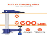 Bar Clamps for Woodworking, 4-Pack 91.4 cm Opening, Lockable F-Clamp with 272 kg Load Limit, 63.5 mm V952-FJ36INCH4ZTDH7M9E001V0