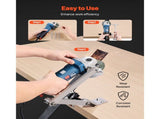 Lawn Mower Blade Sharpener and Balancer, 15&deg - 45&deg Adjustable Lawnmower Blade Sharpening Tool with 4 V952-GCDPJJYPHQ1592EDB001V0