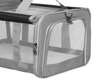 Pawz 3 in 1 Pet Soft Crate Dog Cat Carrier XL Size Grey PT1254-XL-GY