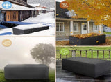 Garden furniture cover - waterproof - durable - 210D Oxford cloth - 240*140*90cm - black - outdoor V1188-NK-BOL-6