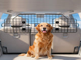 Pawz Pet Car Barrier Dog Gate Safety Guard Dividers Adjustable for SUV Vehicles PT1404-BK-AU