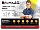 BAUMR-AG Vacuum for Wall Chaser Standard 32mm Concrete Chasing Dust Collector V219-SAWWCSBMRAVC5