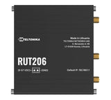 Teltonika RUT206 Industrial 4G Router, Cat 4, RS232 & RS485 for serial communication, 2-PIN POWER V1202-V2-NHT-RUT206