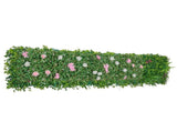 Artificial Luxury Flower Wall, 2 PCS, Each Panel 61 x 243.8 cm, Gorgeous 3D Silk Floral V952-RZZWQPJSPJS3F1M0A001V0
