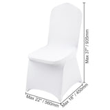 Stretch Spandex Folding Chair Covers, Universal Fitted Chair Cover, Removable Washable Protective V952-YTZKQB30PCSBP21NJV0