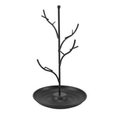 Jewelry Tree Stand Iron Branch Jewelry Display Hanging Organizer Tree Tower Rack for Necklaces V1294-YM0901-3117230360512