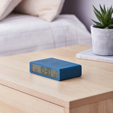 Lexon Flip Classic Reversible Alarm Clock - Blue V398-LD-LR157BF9