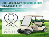 Club Car DS Brake Cable Kit Stainless Steel Core 2000-Up 102022101 Driver & Passenger Side Cables V1259-DP01-A-5420