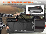 Camping Kitchen Table, Folding Outdoor Cooking Table with Storage Carrying Bag, Aluminum Cook V952-DFBKYDCFHSHSBD243V0