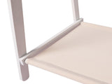 Levede Clothes Rack Wooden Wardrobe White CR1005-WH